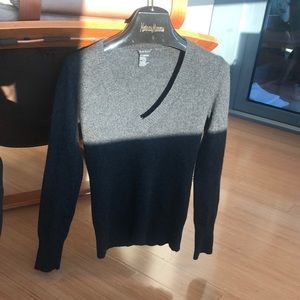 Theory cashmere sweater in charcoal gray🍁🍂🔥☃️